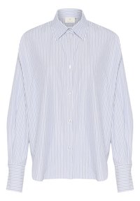 MAIBRITT KNOT - Bluza z gumbi - blue and white stripe