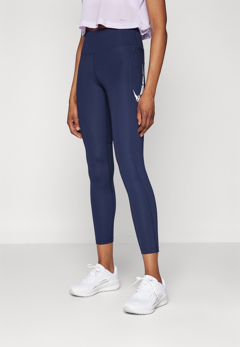 Nike Performance - Legging - obsidian/white, Vergroten