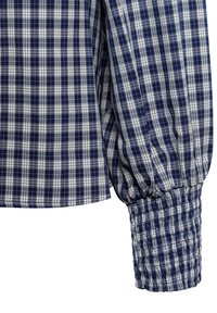 Nümph Button-down blouse - marine weiß