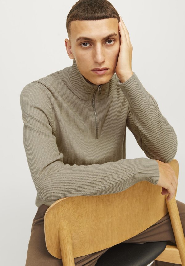 JJEPERFECT HALF ZIP - Jumper - crockery4