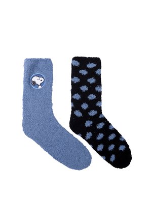 2ER PACK THE PEANUTS  - Calze - blau schwarz