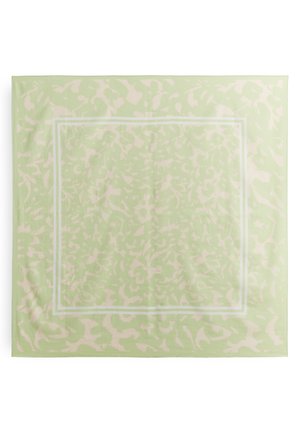 FLORAL PRINT - Foulard - green glow