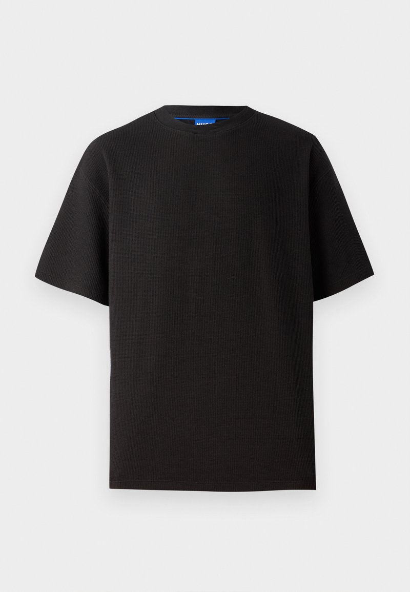 HUGO T-shirt basic zwart