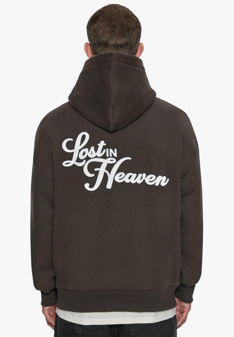 Dropsize HEAVY LOST IN HEAVEN - Sweat à capuche - washed black