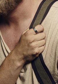 LUCLEON Ring - steel silver