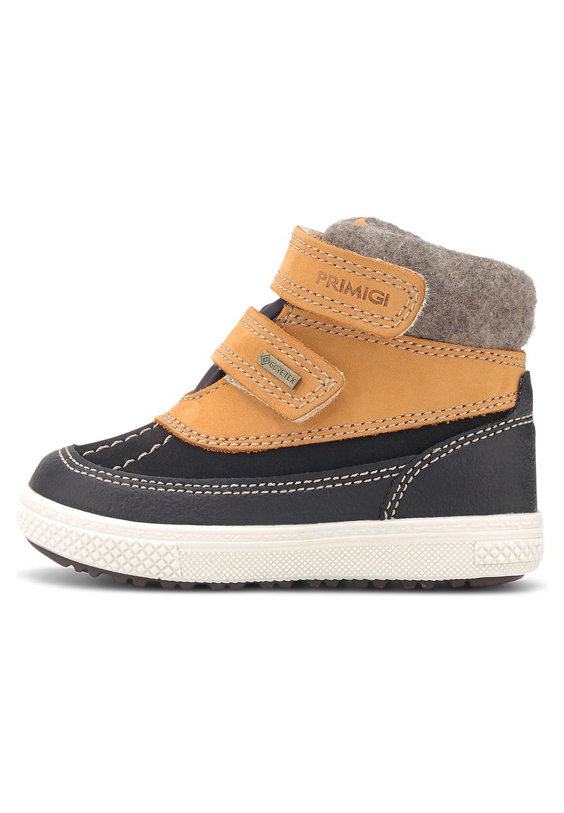 Primigi Barth 28 GTX – Stivaletti Bambino In Pelle Con Gore-Tex – Marrone Cuoio