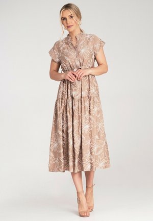 Blusenkleid - brown