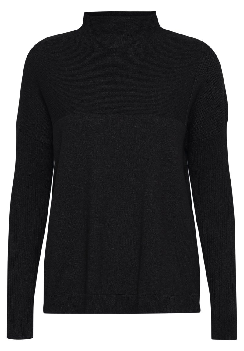 Damen Strickjacken | Fransa FRCEMELANGE 1 PULLOVER Strickpullover black/schwarz - HJ91745 Damen Strickjacken | Fransa FRCEMELANGE 1 PULLOVER Strickpullover black/schwarz - HJ91745