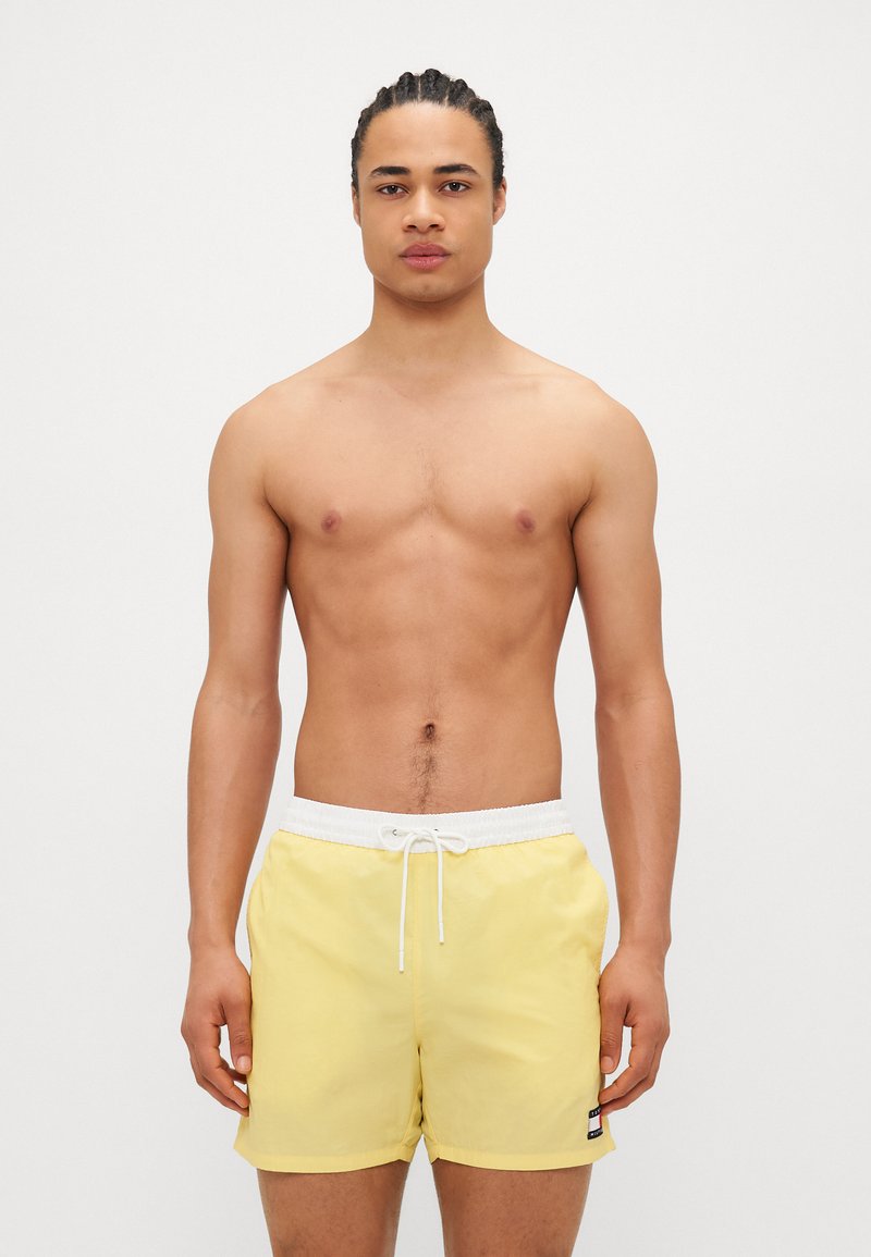 Tommy Hilfiger - HERITAGE MEDIUM DRAWSTRING - Swimming shorts - citronella, Enlarge
