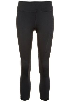 3/4 sportsbukser - black