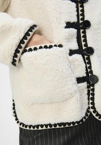 Object OBJPAULINE JACKET  - Veste polaire - white sand