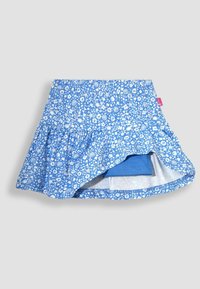 JoJo Maman Bébé NAUTICAL DITSY  REGULAR FIT - A-vonalú szoknya - blue nautical ditsy floral