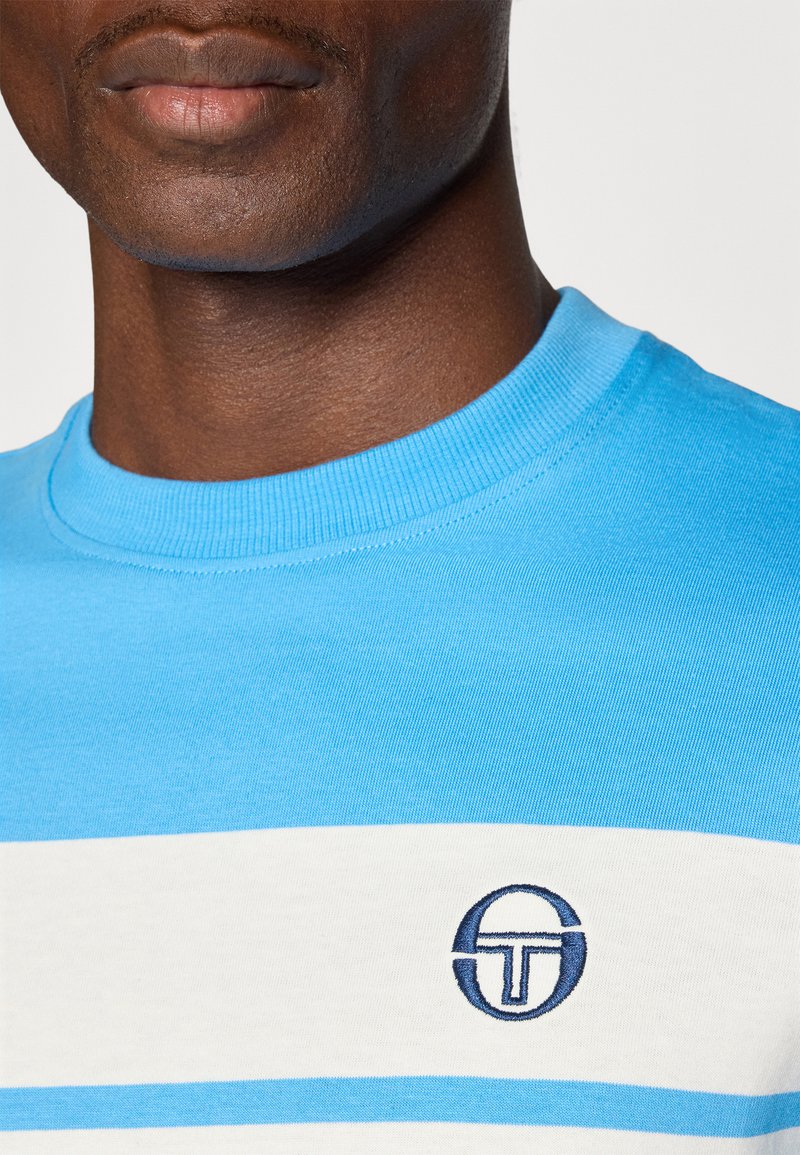 Sergio Tacchini WHITMAN BORG - Giacca in pile - maritime blue gardenia