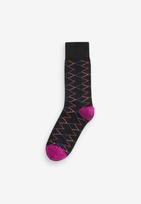 Next SEVEN PACK - Socken - black colour pop stripe geo