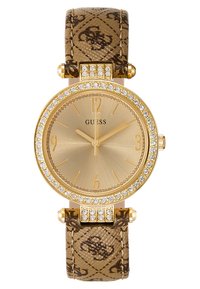 LADIES - Uhr - gold-coloured/brown