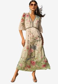 REGULAR FIT - MIDI - Jurk - ivory