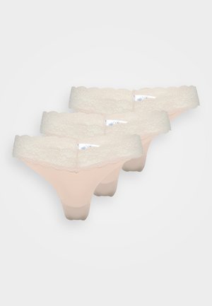 ONLCHLOE THONG 3 PACK - Thong - peach taffy