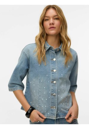 VMALEA - Hemdbluse - light blue denim