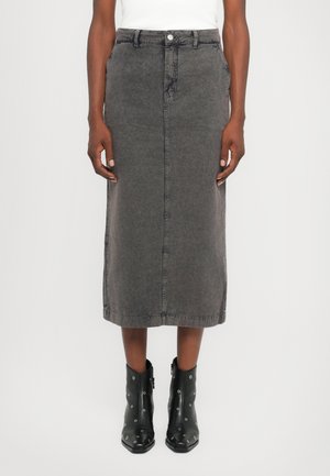 SKIRT - Denimová sukňa - grey