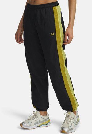 Under Armour ICON CRINKLE - Pantalon de survêtement - black