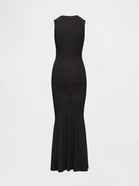GAP STUDIO SEAMED TANK DRESS - Jerseykjole - true black