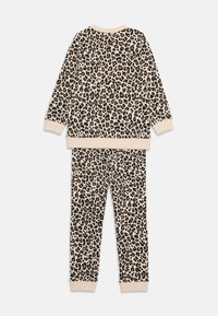 Friboo LEOPARD PRINT TRACKSUIT SET - Gornji dio trenirke - tan/black