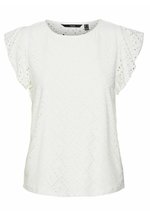 VERO MODA dam topp VMANN - Snow white