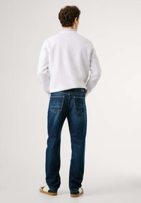 Pepe Jeans BYRON FS DK  - Tiesaus kirpimo džinsai - blue rigid denim