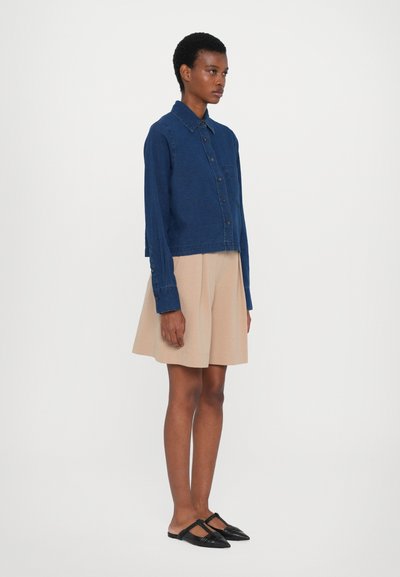 CLOSED CROPPED CLASSIC SHIRT - Overhemdblouse - dark blue