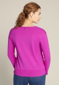 Elena Mirò CON SCOLLO A V - Trui - fucsia