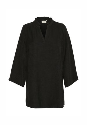 Kaffe KAELLEN FRILL - Tunika - black deep cc