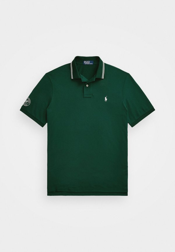 WIMBLEDON CLASSIC FIT STRETCH POLO SHIRT UNISEX - Polo shirt - moss agate4