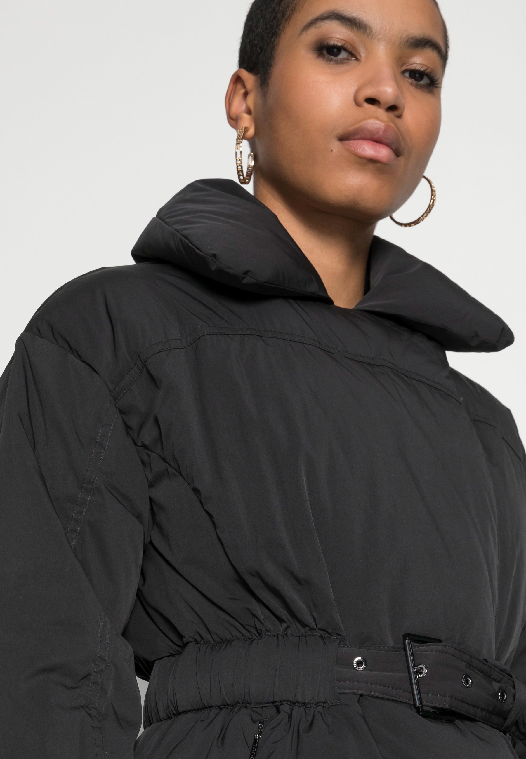 ted baker black puffer coat