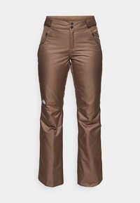 SALLY INSULATED PANT - Lumilautailuhousut - smokey brown