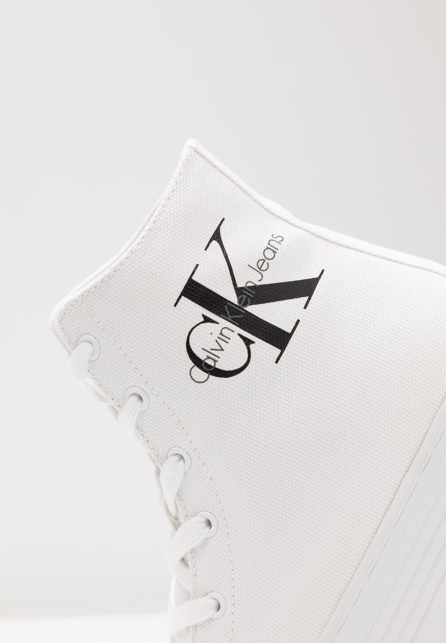 Calvin Klein Jeans ZABRINA - Sneakers hoog - white/wit - Zalando.nl