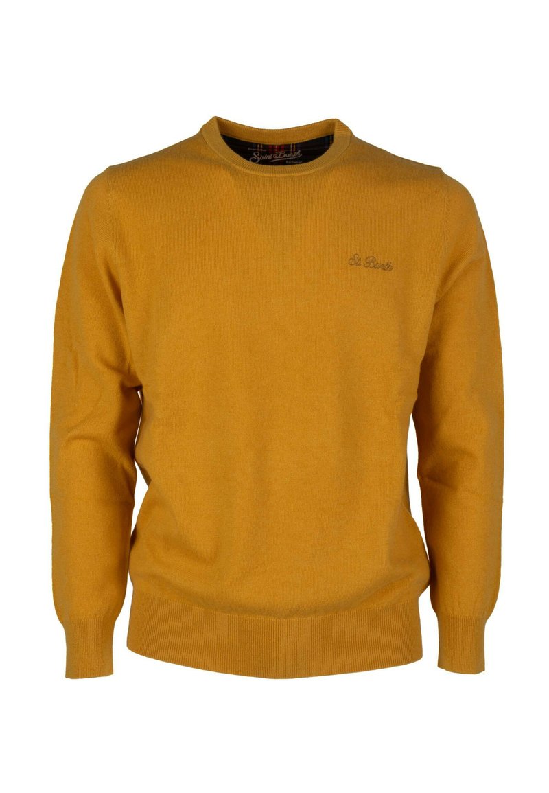 MC2 Saint Barth GIROCOLLO - Maglione - mustard