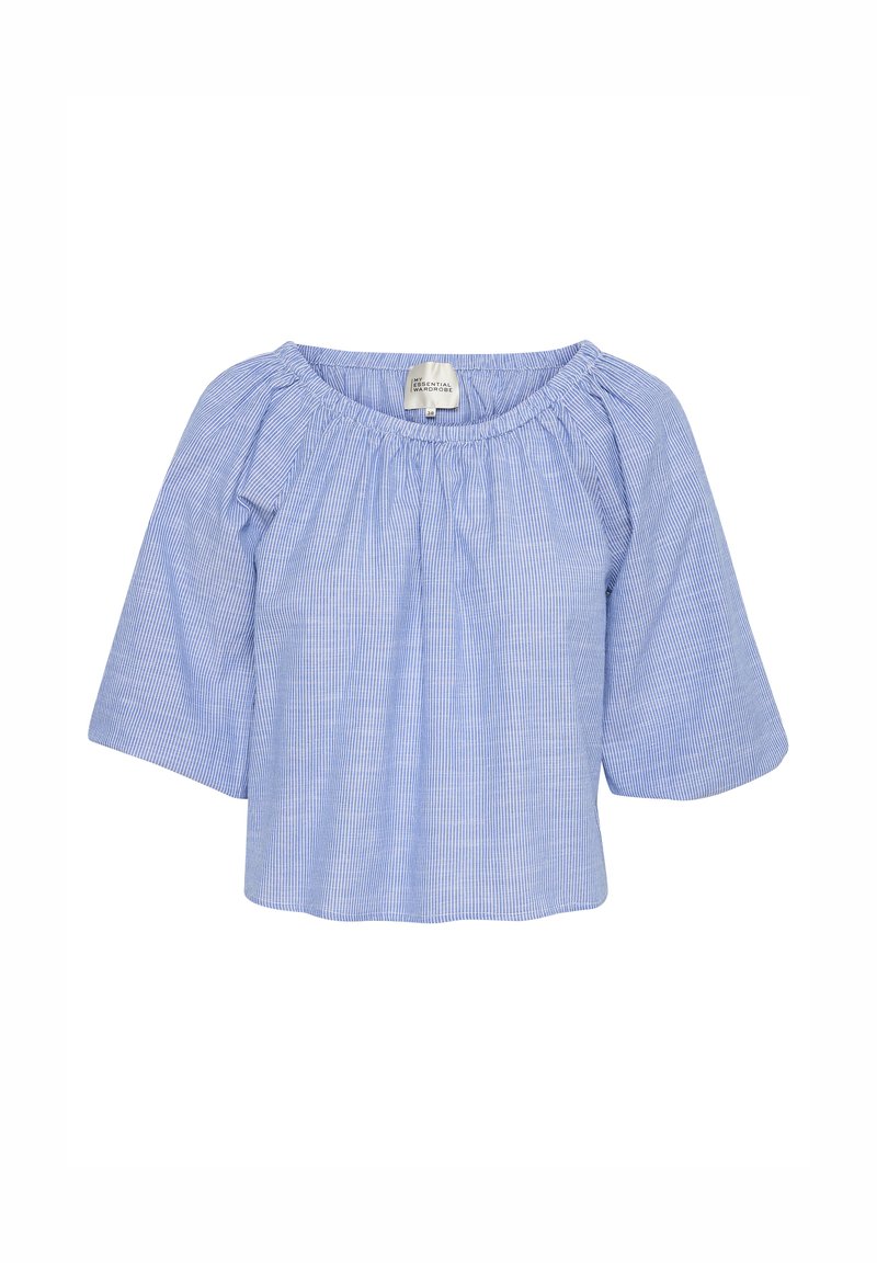 My Essential Wardrobe Blouse blauw My Essential Wardrobe Blouse blauw