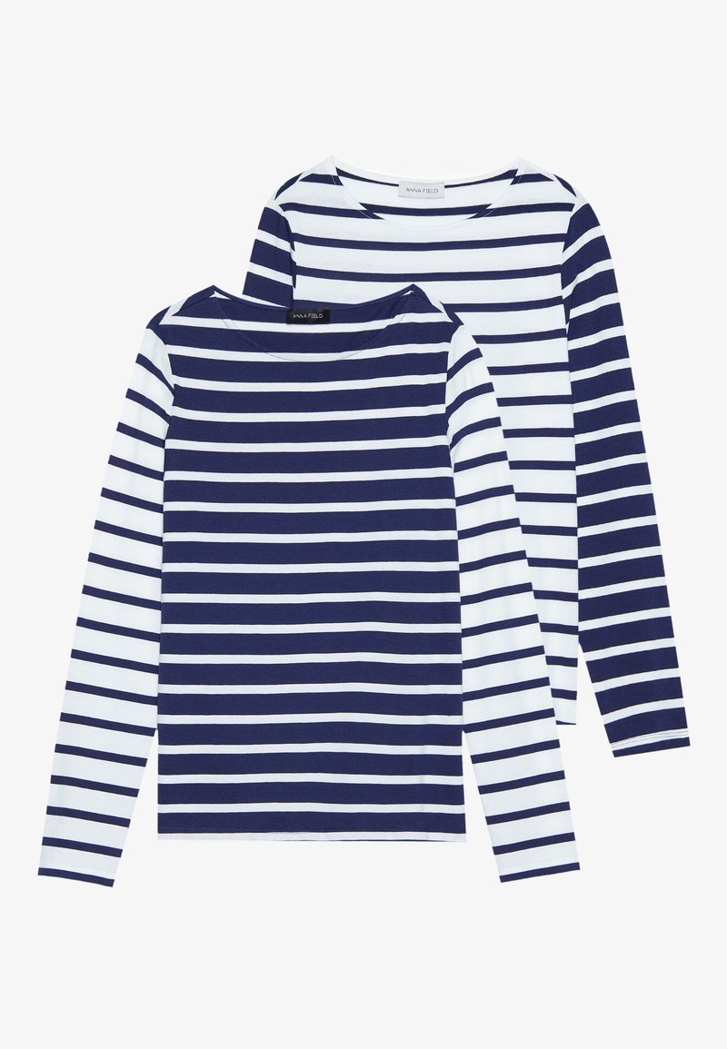 Anna Field Longsleeve donkerblauw