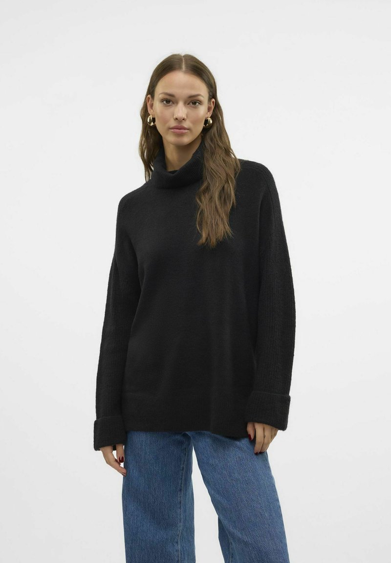 Vero Moda VMJUPITER  - Strickpullover - black