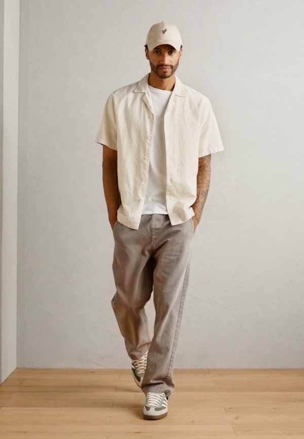RESORT COLLAR - Shirt - natural ecru4