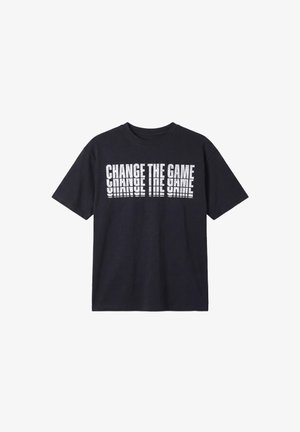 Project X Paris, T-SHIRT ILLUSION - T-shirt print - noir blanc