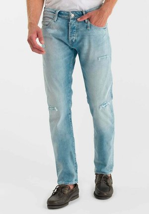 STRETCH - Jeans Tapered Fit - bleu