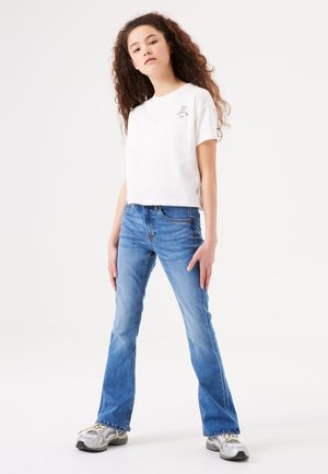 Garcia RIANNA 575 SUPERSLIM FLARED - Flared Jeans - medium used