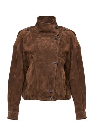MAYA - Giacca di pelle - light brown