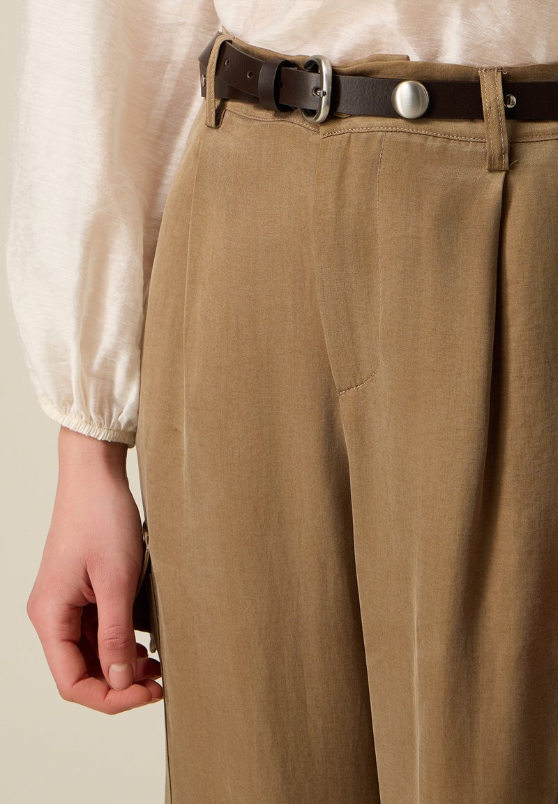 Cintura Larga Donna Boho Western In PU, Con Dischi, Regolabile, Per Jeans E Vestiti, Taglie S-M-L (145 Cm Max)