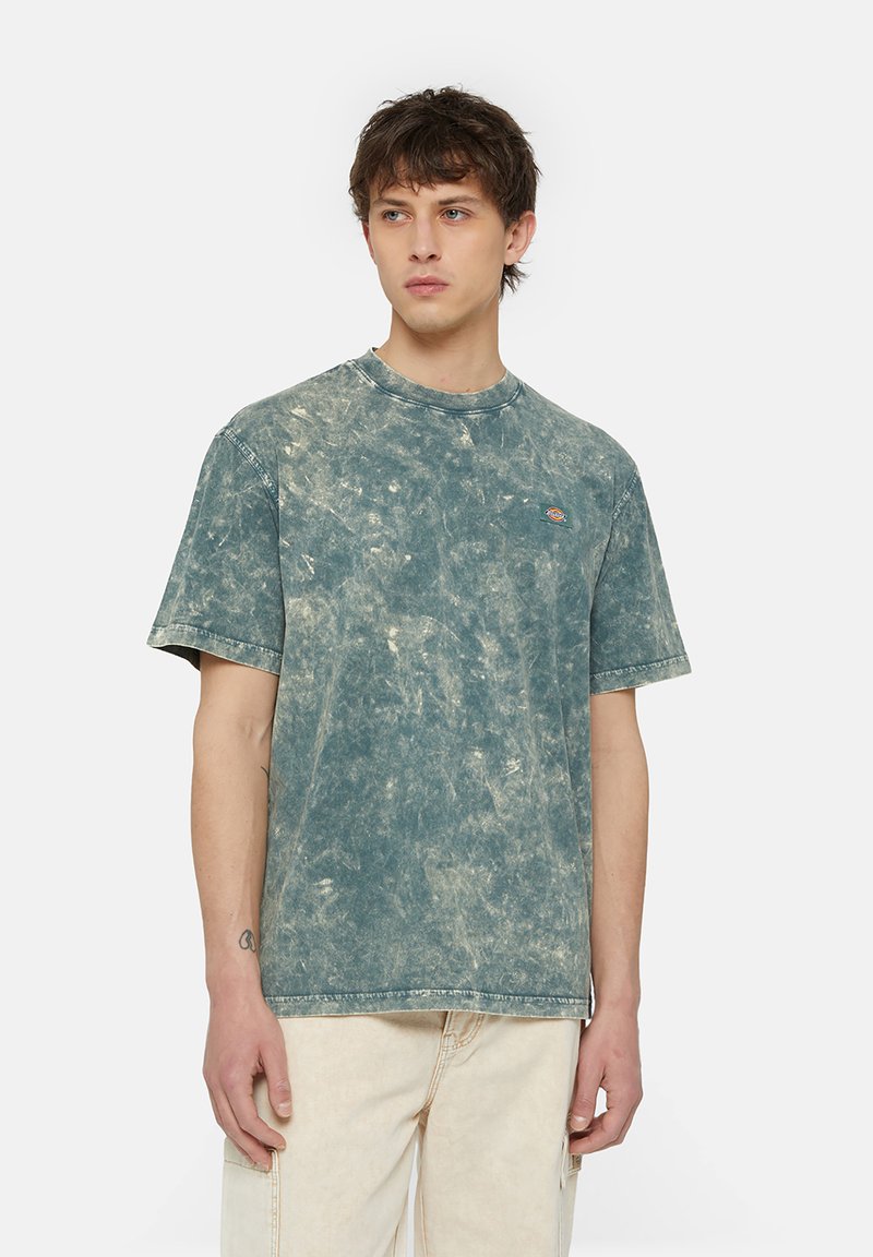 Dickies - NEWINGTON TEE - T-shirt med print - dble dye acd fr, Förstora