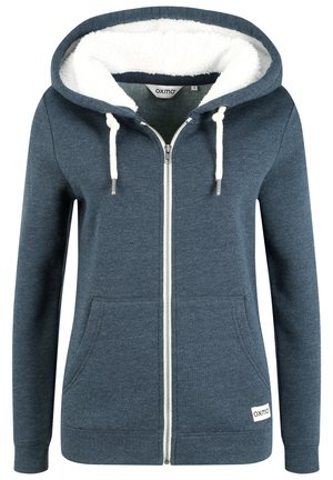 Oxmo OXBINJI - SWEATJACKE - Sweatjacke - insignia blue melange