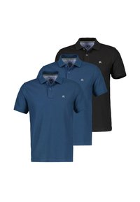 Unausgewählt, blau   schwarz