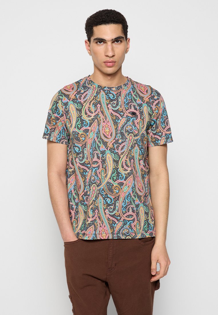 ETRO T-shirt print meerkleurig