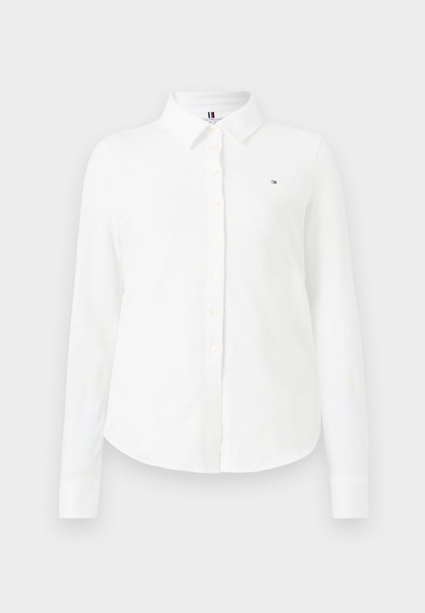 SLIM BUTTON DOWN - Button-down blouse - ecru4